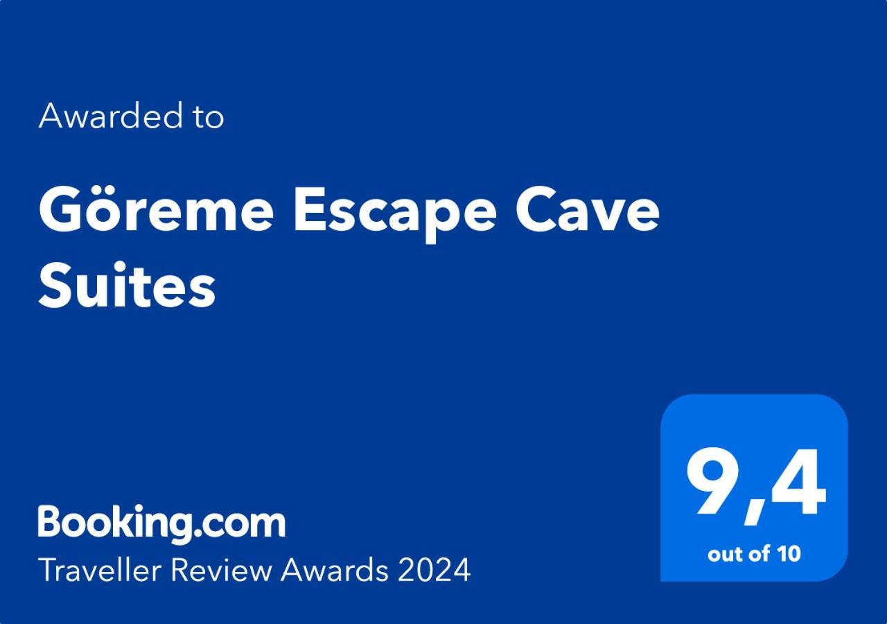 Goereme Escape Cave Suites Exterior foto